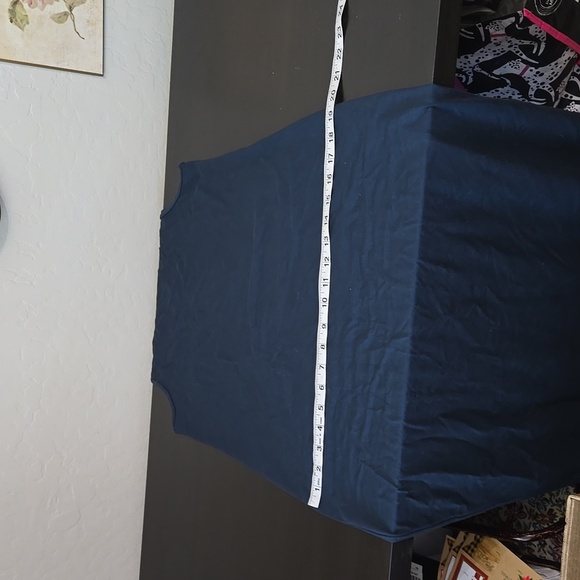 Eileen Fisher Stretch Jersey Knit Tank Dress Tank Dress with Jewel Neckline XS - Picture 15 of 16